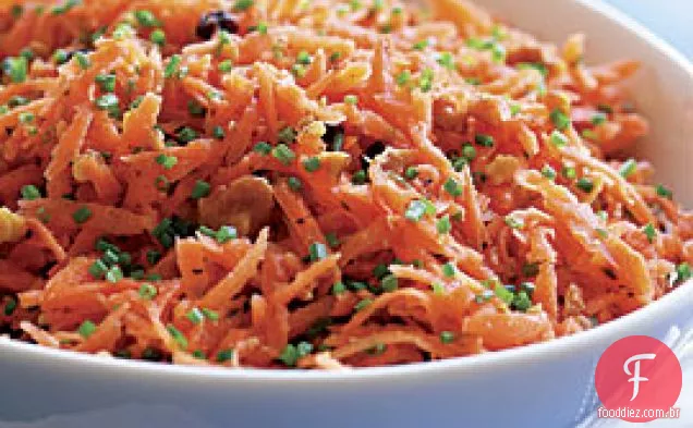 Salada De Cenoura Com Óleo De Noz E Mel