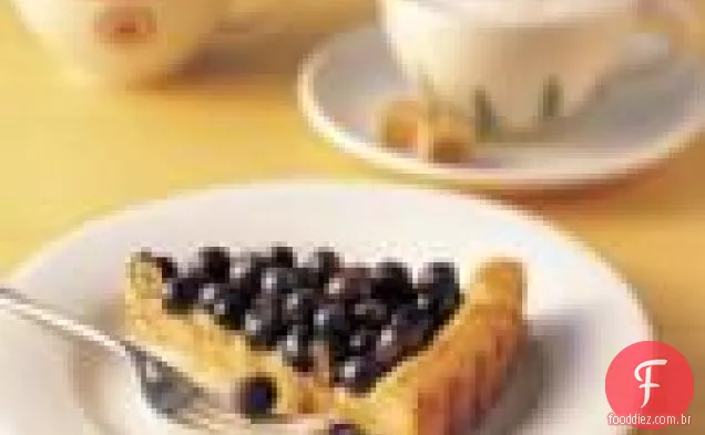 Torta de amêndoa-fruta