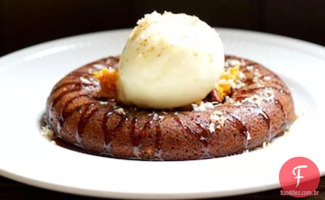 Pecan, Tâmara E Mel Savarin, Favo De Mel, Sorvete De Iogurte
