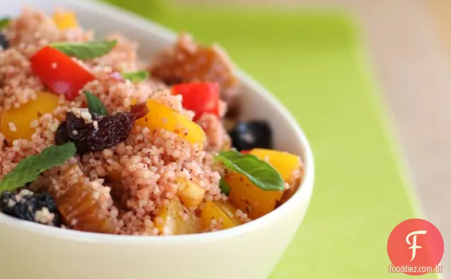 Cous Cous, Sumac, Hortelã E Salada De Tâmara