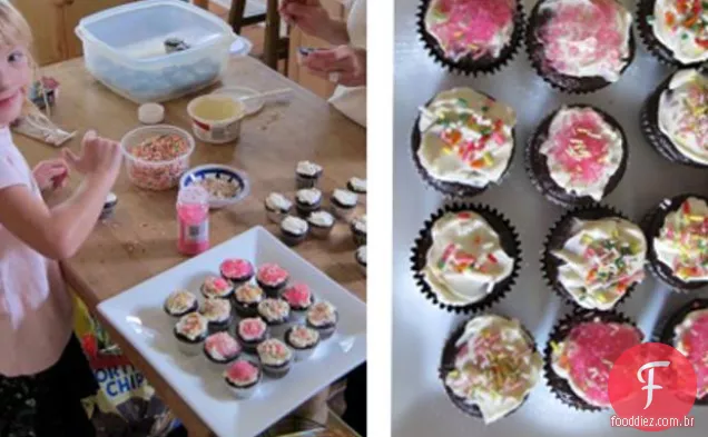 Mini Cupcakes De Chocolate