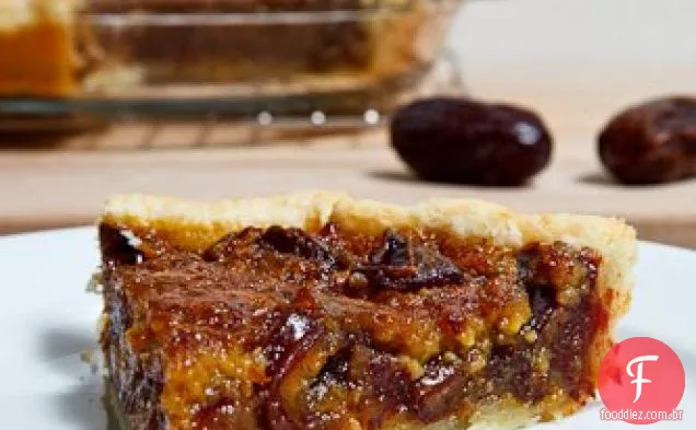 Medjool Date Torta De Noz-Pecã