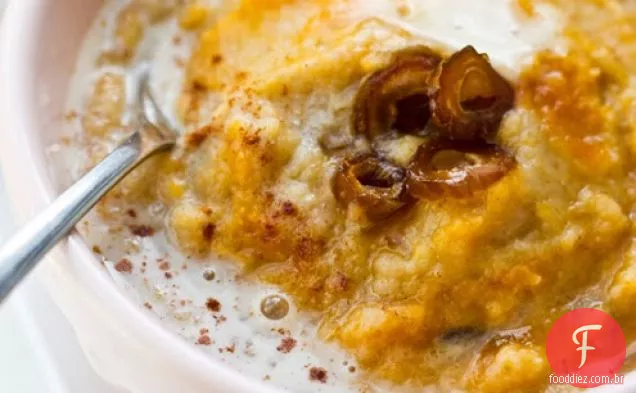 Abóbora Spice redemoinho Maple-data Creme De Trigo