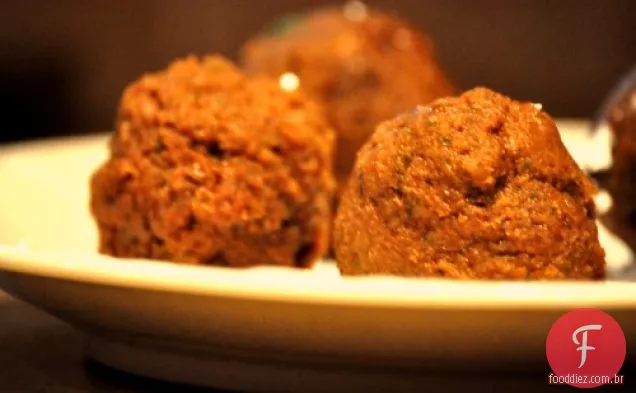 Trufas de amêndoa sem glúten