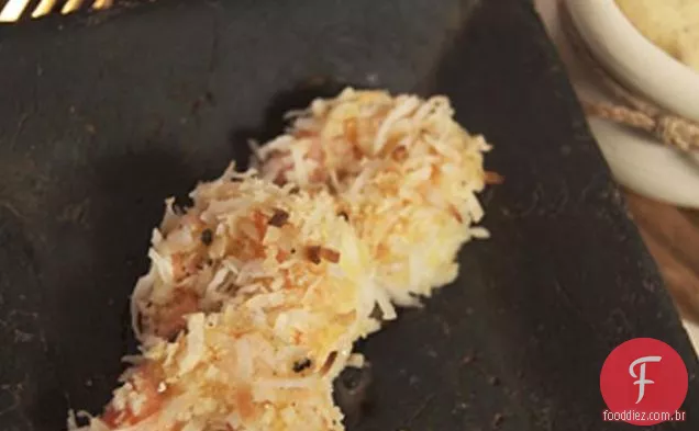 Camarão De Coco Com Molho De Curry
