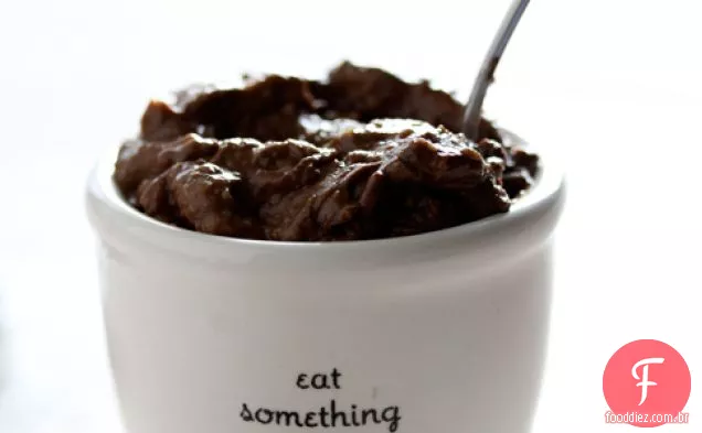 Pudim De Abacate Com Chocolate