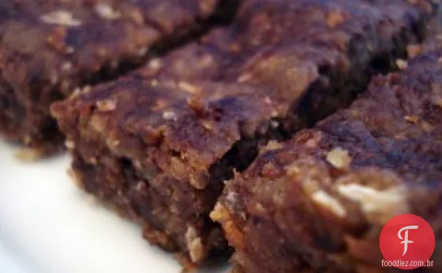 Barras Energéticas Da Proteína Da Quinoa Do Chocolate