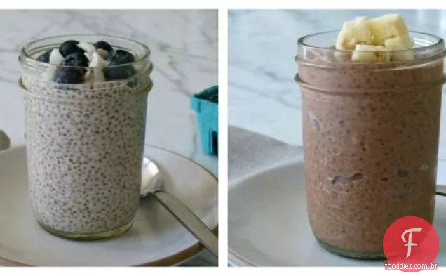 Pudim De Sementes De Chia