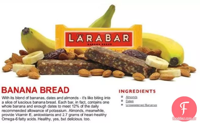 Oh Ela Brilha Caseiro Pão De Banana Larabar
