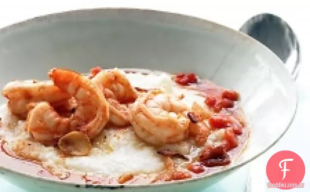 Camarão Picante E Grãos