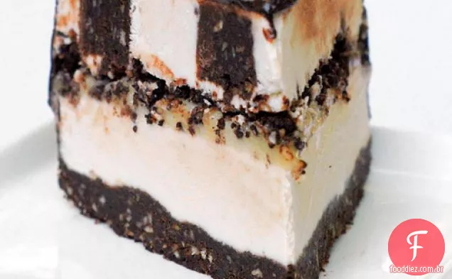 Bolo de sorvete brownie Blizzard de Nicole Axworthy