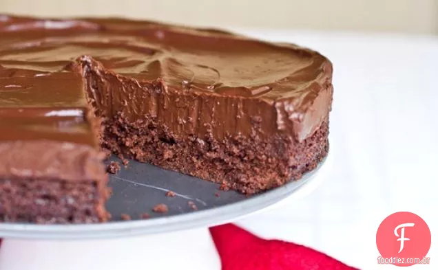 Torta De Chocolate Duplo gelada: a versão sem assar