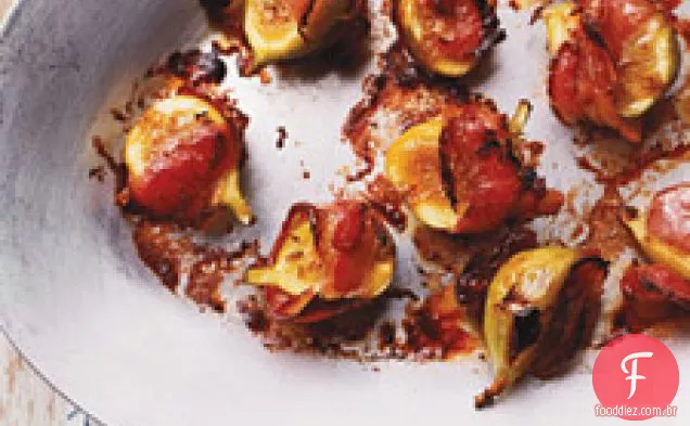 Figos Verdes Grelhados Com Pancetta