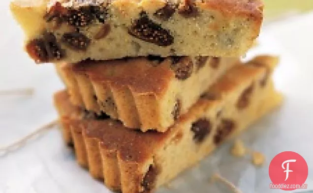 Bolo de limão e figo