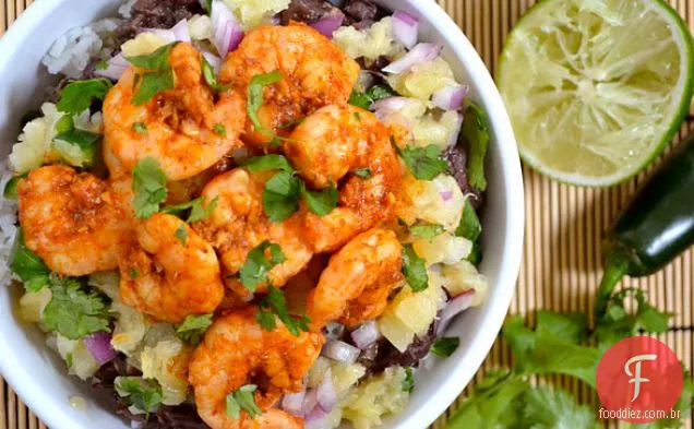 Chili Lime Shrimp Bowls
