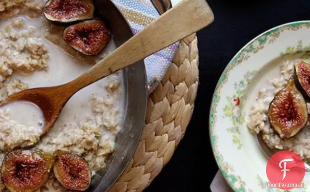 Farinha De Aveia De Figo Torrada Com Açúcar Mascavo