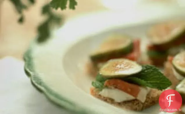 Sanduíches De Figo E Prosciutto