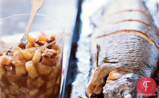 Asiática Pêra-Fig Chutney