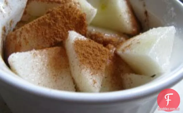 Pêra Assada, Figos E Massa Folhada Gorgonzola