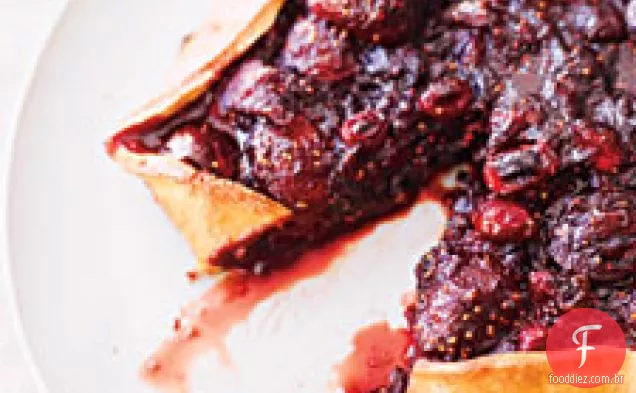 Torta De Quinoa de Cranberry-figo