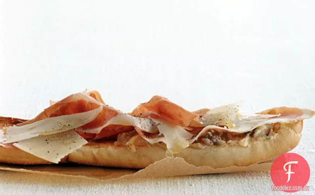 Presunto, Manchego e Tartinas de Figo