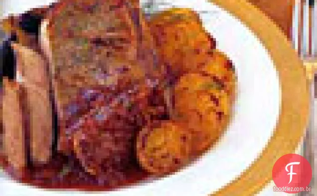 Costeletas de vitela com Erva-Doce caramelizada e figos