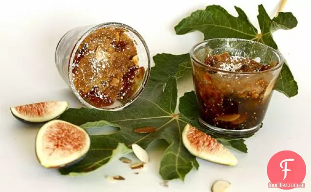 Sobremesa de Crumble de figo (receita de Crumble de frutas)