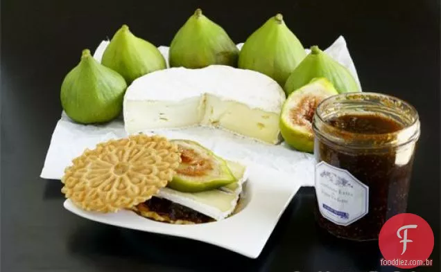 De Volta Às Ideias De Almoço Da Escola: Receita De Aperitivo De Queijo De Figo