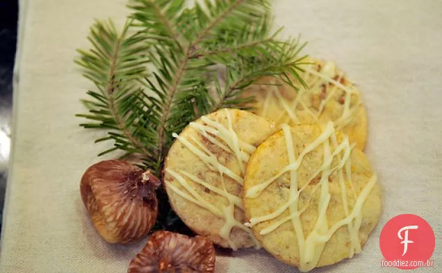 Biscoitos De Manteiga Com Pudim De Figo