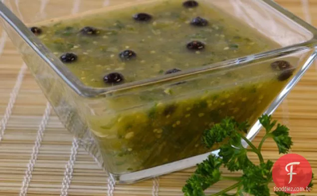 Picante Salsa Verde & Juniper Berry Marinade