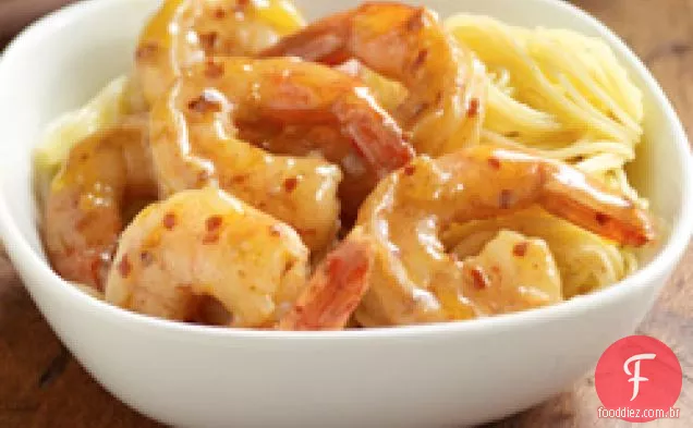 Camarão Doce E Picante Para Dois