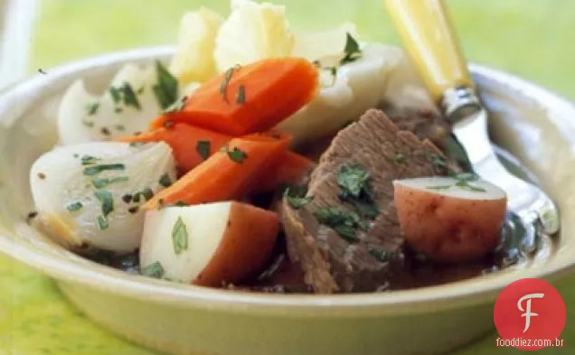 Nova Inglaterra-Estilo Carne Em Conserva