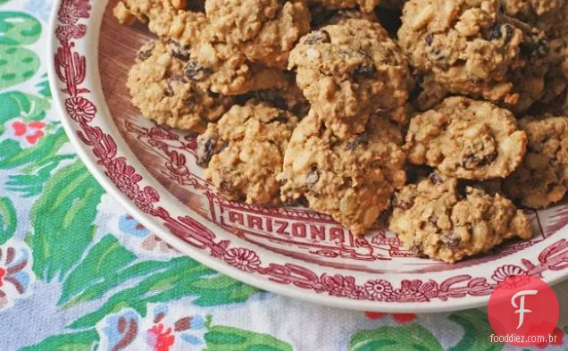 Biscoitos de pinhão sem glúten do Livro de receitas do Grand Canyon