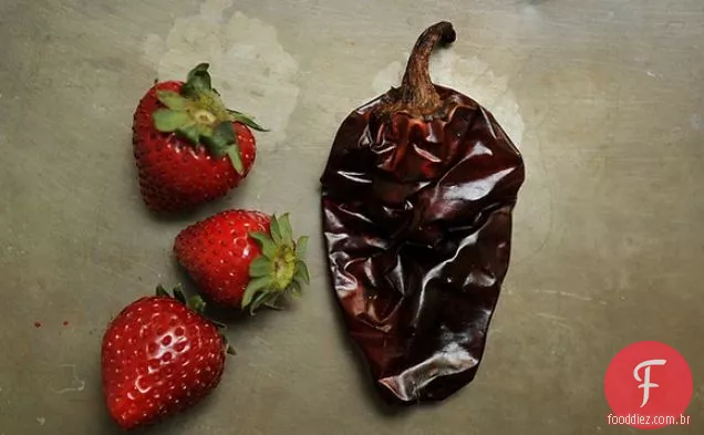 Morangos Preservados Com Chiles