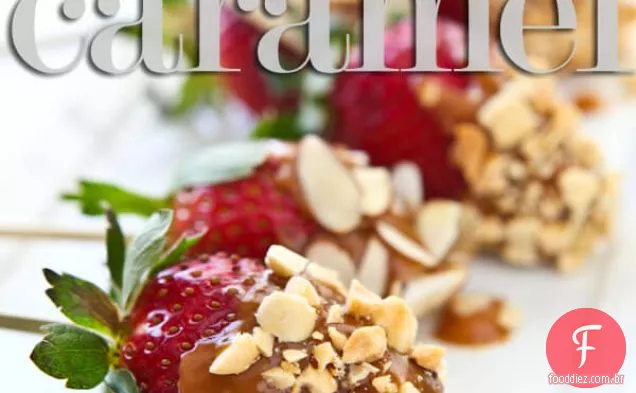 Receita De Morangos Cobertos Com Caramelo Salgado