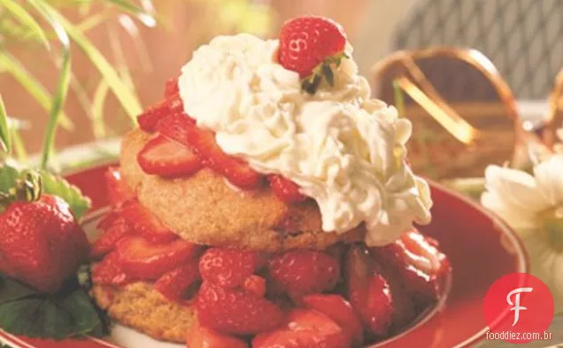 Shortcakes De Morango