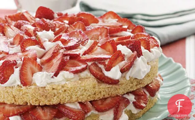 Shortcake De Morango Fresco