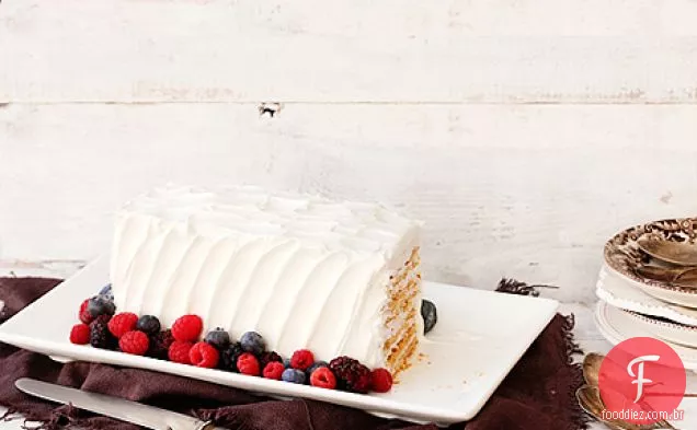 Bolo Icebox Morango