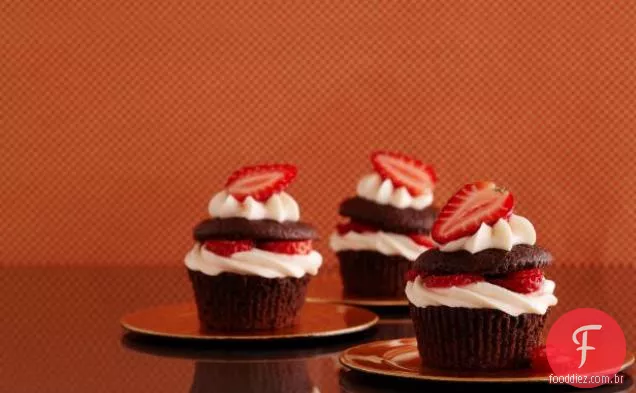 Chocolate Morango Shortcake