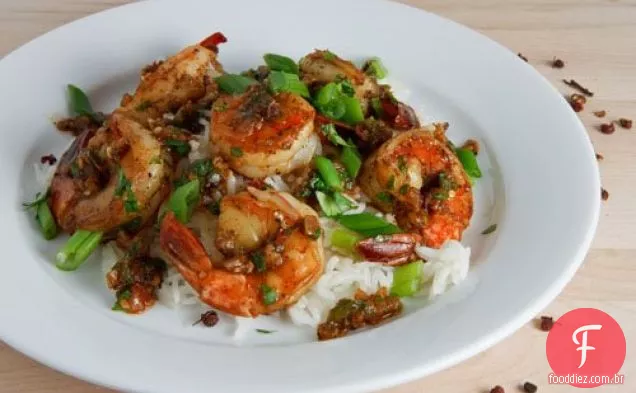 Camarão Sichuan Peppercorn