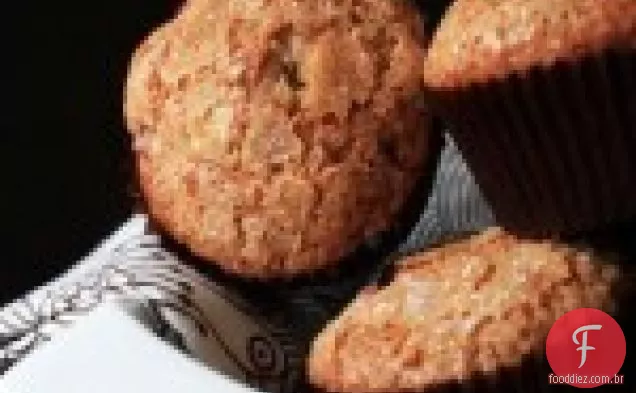 Muffins De Banana Morango
