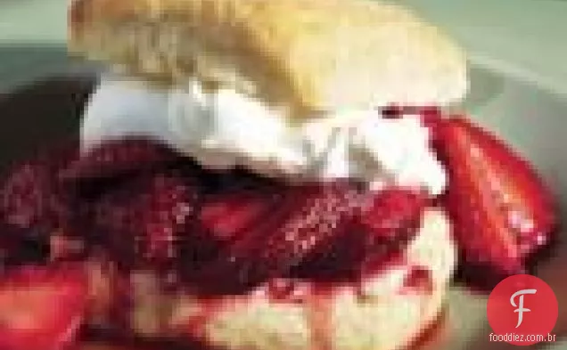 Clássico Morango Shortcakes