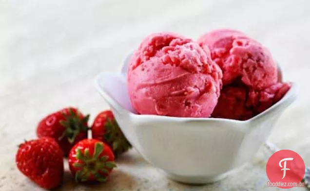 Iogurte Congelado Morango
