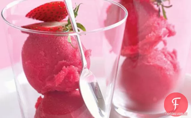 Sorbet De Morango Rosado