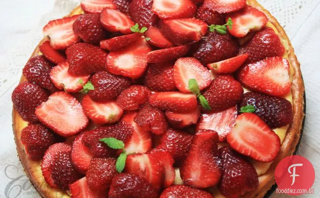 Cheesecake De Morango