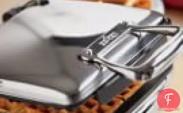 Waffles Com Morangos Frescos