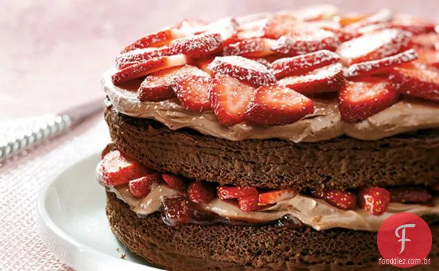 Chocolate Duplo Morango Shortcake