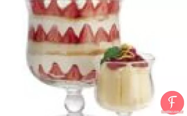 Morango-mascarpone Trifle