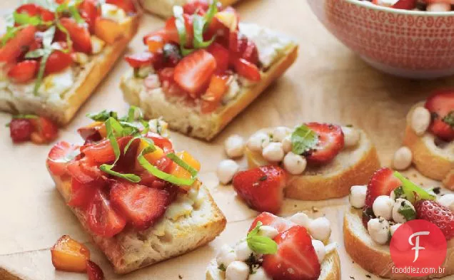 Bruschetta Morango