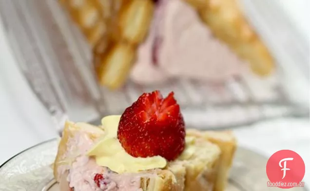 Não assar receita de Cheesecake De Morango (Sobremesa sem ovo)